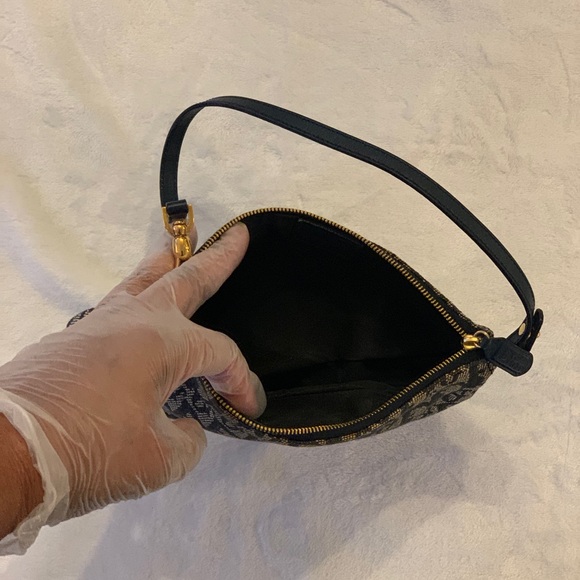 Christian Dior Vintage Saddle Pouch Shoulder Bag! - Picture 10 of 13